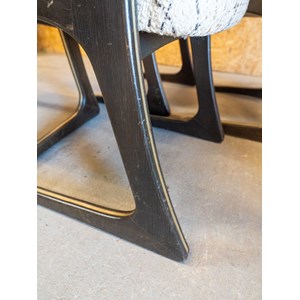 Lot de 4 chaises traineau n°1340