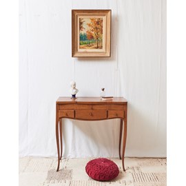 Petite coiffeuse pliante en bois n°262