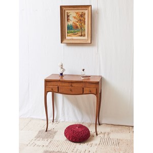 Petite coiffeuse pliante en bois n°262