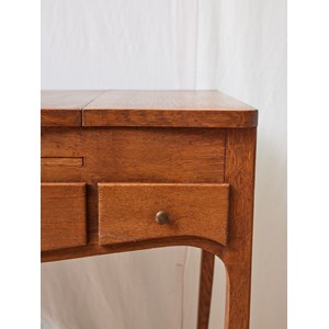 Petite coiffeuse pliante en bois n°262