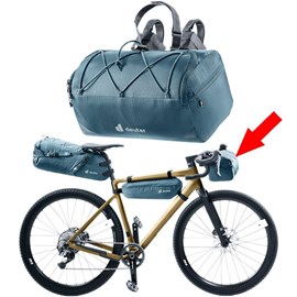 Sacoche guidon vélo deuter mondego hb 8 bleue