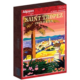 Puzzle 1500 pièces saint-tropez