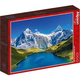 Puzzle 1000 pièces lac de bachalp
