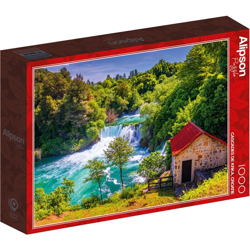 Puzzle 1000 pièces cascade de krla