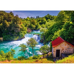 Puzzle 1000 pièces cascade de krla