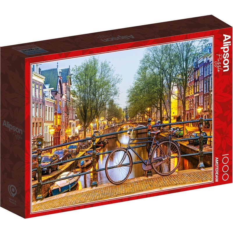 Puzzle 1000 pièces rue amsterdam