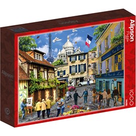 Puzzle 1000 pièces rue de paris