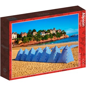 Puzzle 1000 pièces plage de dinard