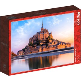 Puzzle 1000 pièces le mont-saint-michel