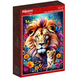 Puzzle 1000 pièces lions