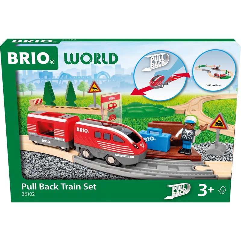 Circuit de train brio à rétrofriction