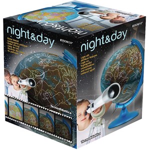 Globe 25cm géo night day