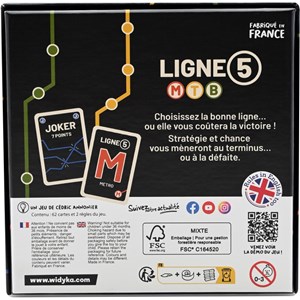 Jeu de cartes - ligne 5