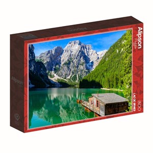 Puzzle 1500 pièces lac de braies