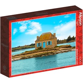 Puzzle 1000 pièces maison saint cado
