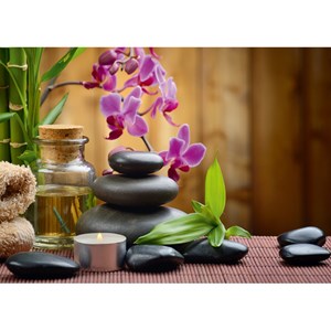 Puzzle 500 pièces galet zen