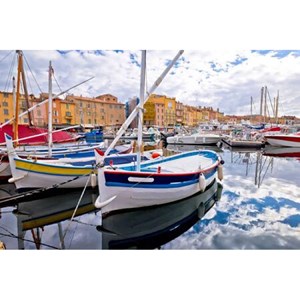 Puzzle 500 pièces port saint-tropez
