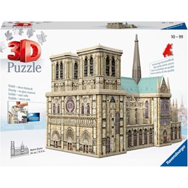 Puzzle 324 pièces 3d notre-dame-de-paris