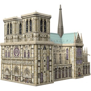 Puzzle 324 pièces 3d notre-dame-de-paris