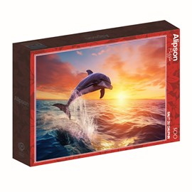 Puzzle 500 pièces saut du dauphin