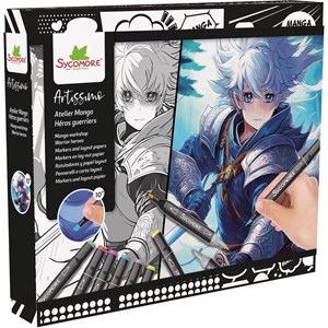 Kit art manga arts martiaux