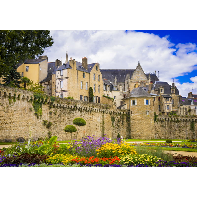 Puzzle 1000 pièces remparts de vannes