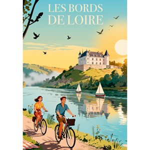 Puzzle 1000 pièces les bords de loire