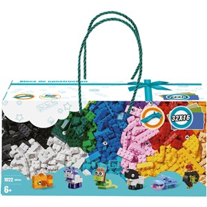 Coffret 1022 briques de construction