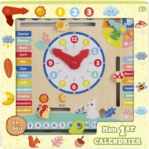 Calendrier 30 x 30cm en bois