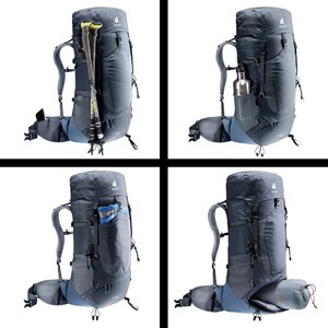 Sac à dos deuter aircontact lite 40+10 noir