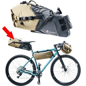 Sacoche selle vélo deuter cabezon sb 16 sable