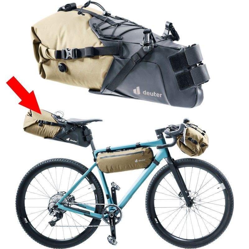 Sacoche selle vélo deuter cabezon sb 16 sable