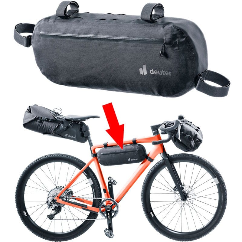 Sacoche cadre vélo deuter cabezon fb 6 noire
