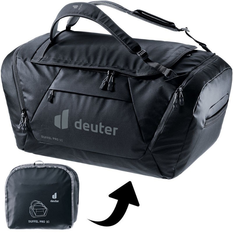 Sac de voyage deuter duffel pro 90 noir