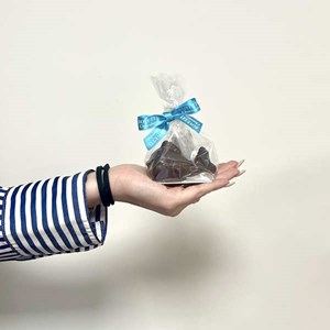 Baleine en chocolat noir