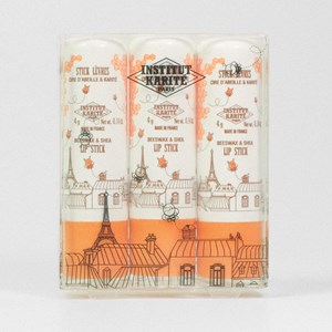 Trio stick lèvres cire d'abeille et karité