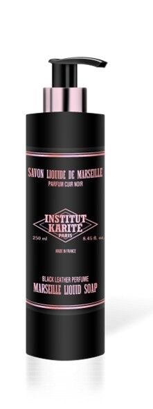 Savon liquide exfoliant cuir noir