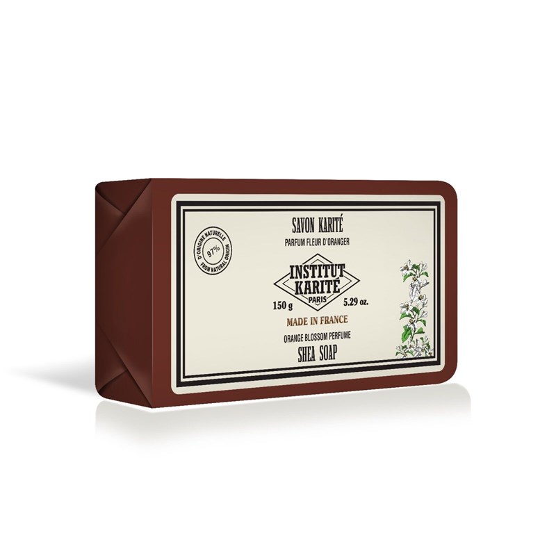 Savon au karité 150 g fleur d'oranger