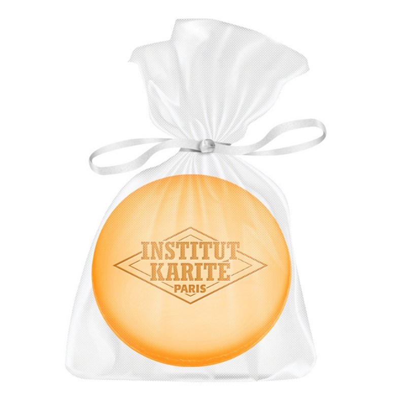 Savon macaron amande & miel en pochon
