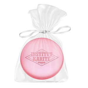 Savon macaron rose en pochon