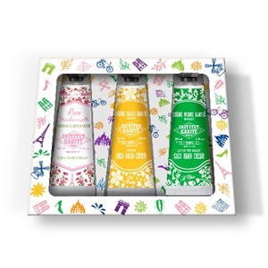 Trio parisien crèmes mains rose mademoiselle, jasmin et muguet