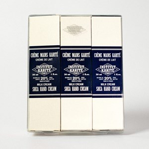 Trio crèmes mains au karité crème de lait