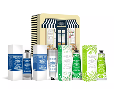 Coffret crèmes mains crème de lait, verveine, muguet et crème pieds
