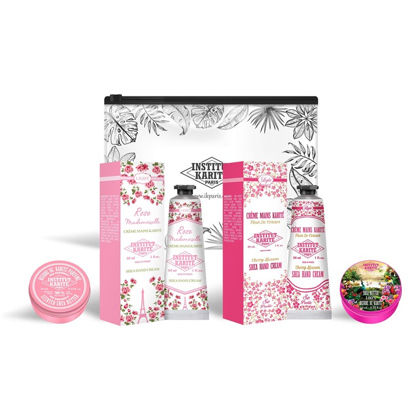 Trousse crèmes mains et beurres de karité