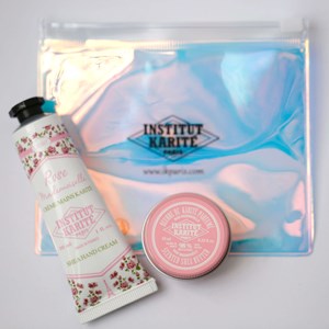 Trousse holographique rose mademoiselle