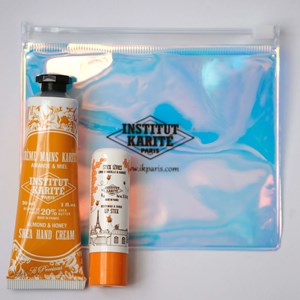 Trousse duo stick lèvres et crème amande & miel