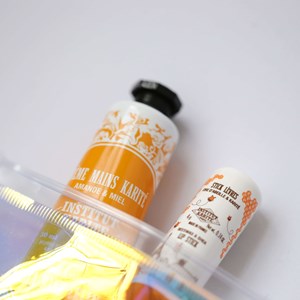 Trousse duo stick lèvres et crème amande & miel