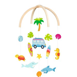 Mobile van de surfeur