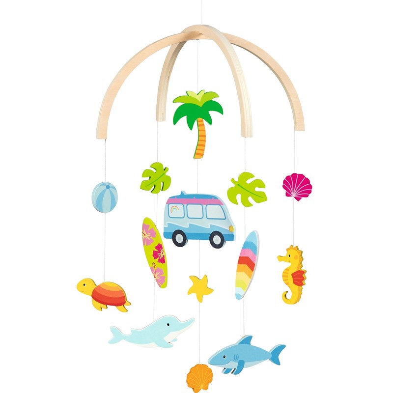 Mobile van de surfeur