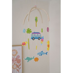 Mobile van de surfeur